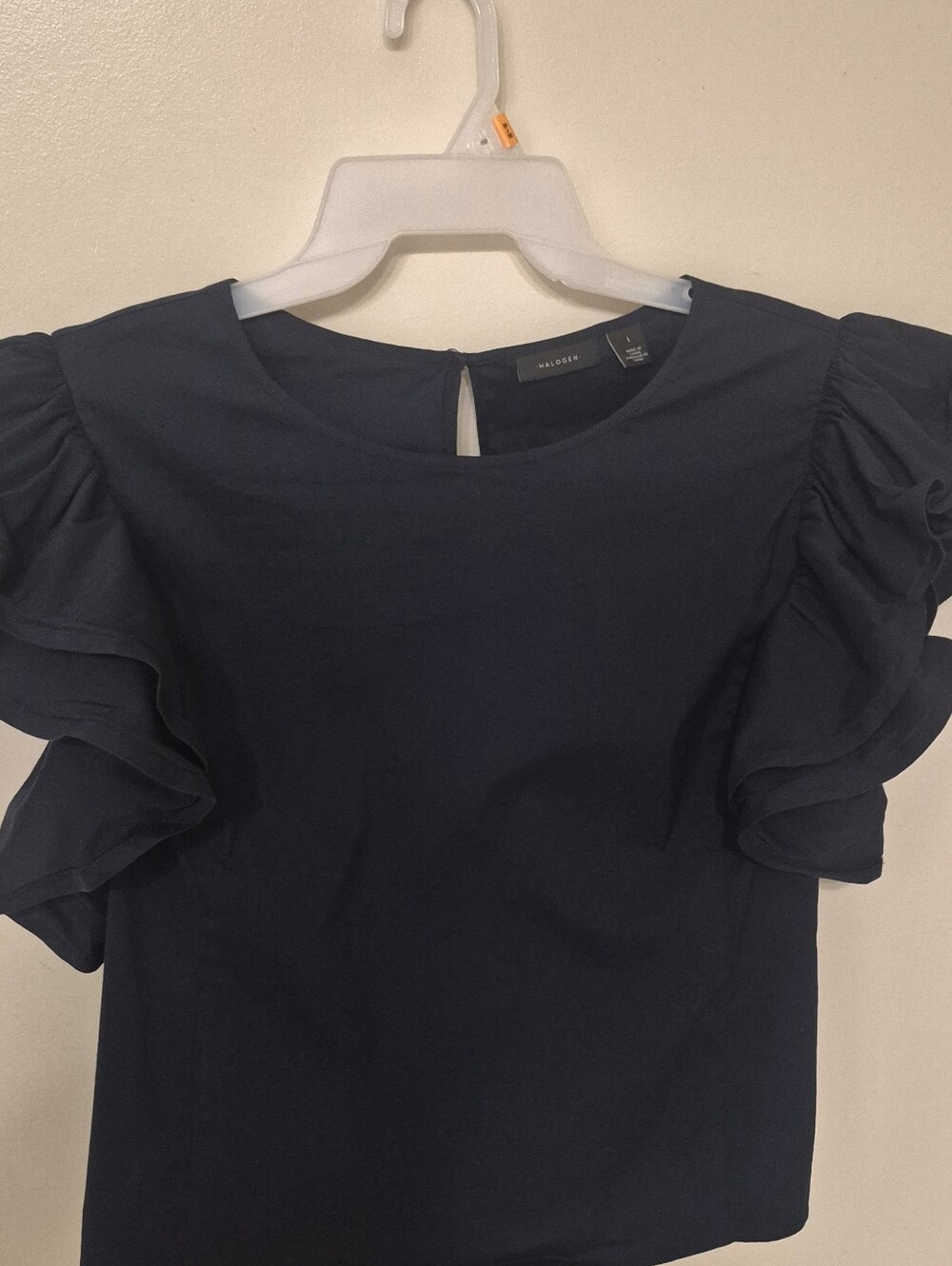 Halgon Navy Blue Top